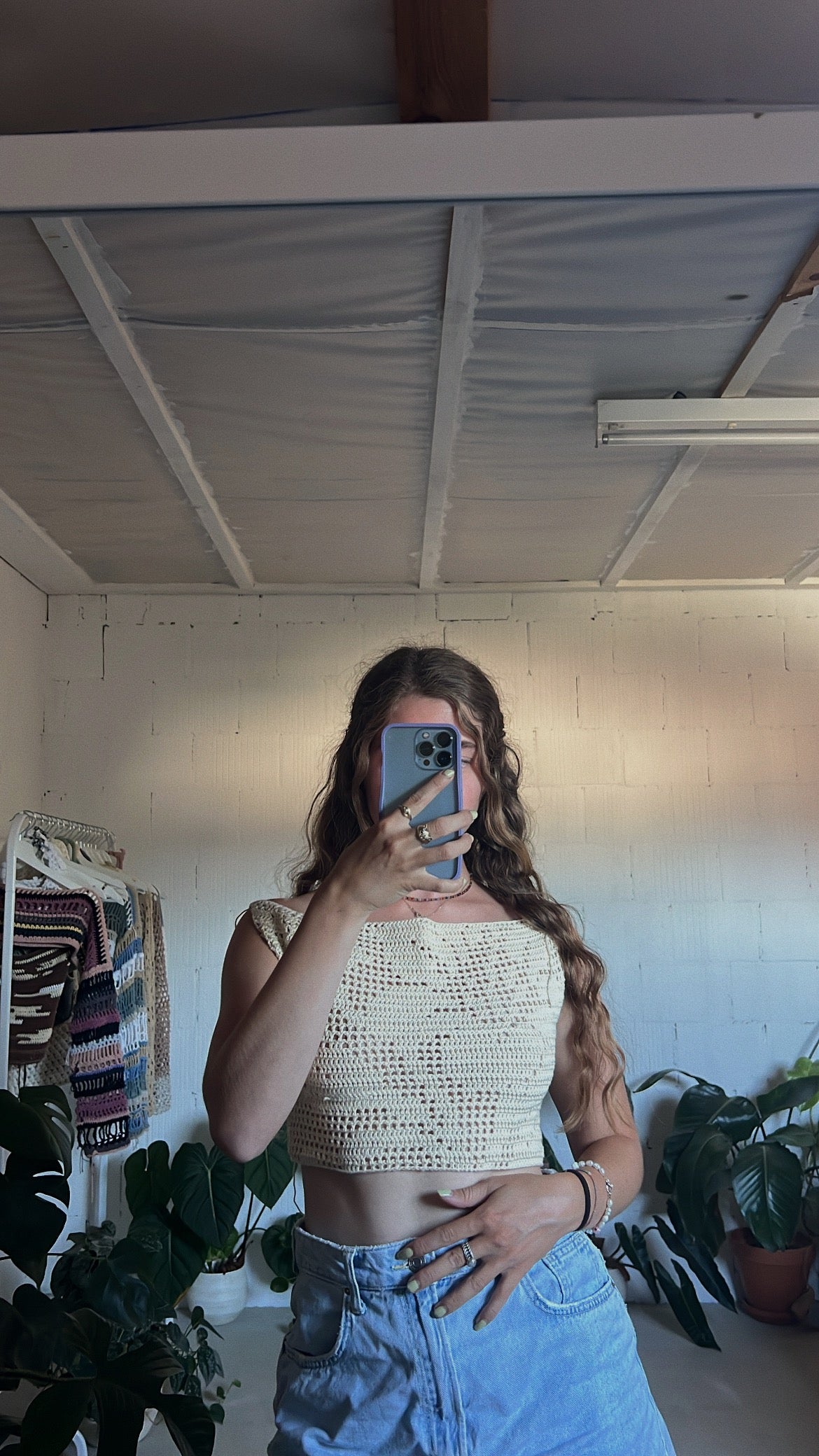 PATTERN Crochet Filet Top
