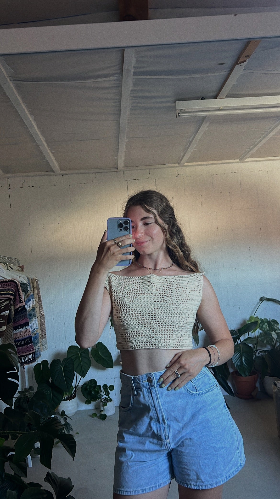 PATTERN Crochet Filet Top