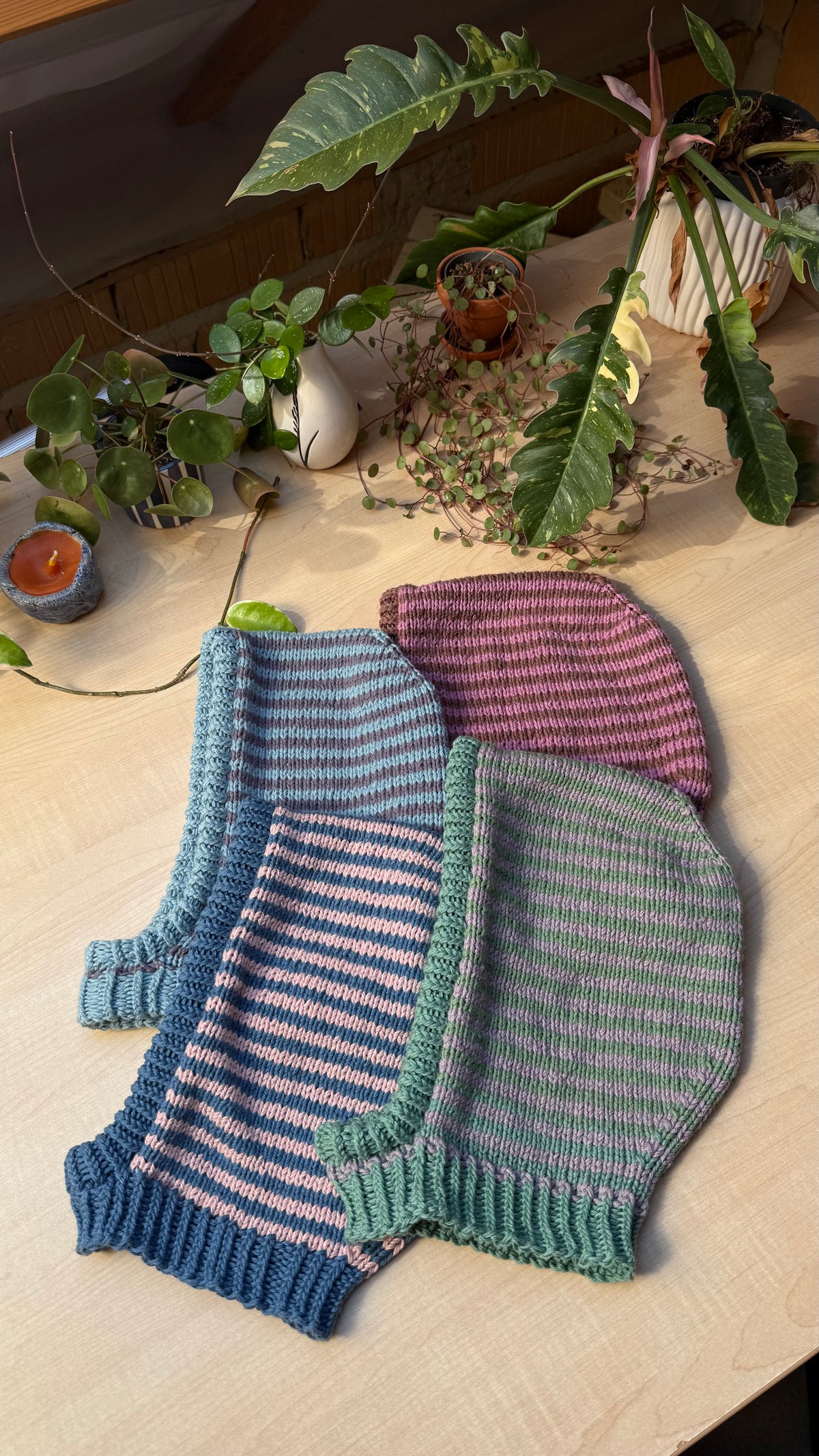 Striped Balaclava No. 006