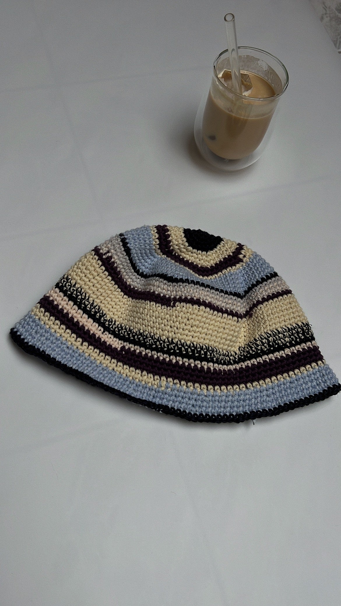 handmade crochet bucket hat "Twilight"
